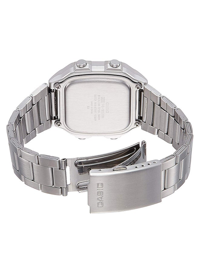 CASIO Men's Youth Water Resistant Stainless Steel Digital Watch AE-1200WHD-1AVE - 42 mm - Silver  - Image 2
