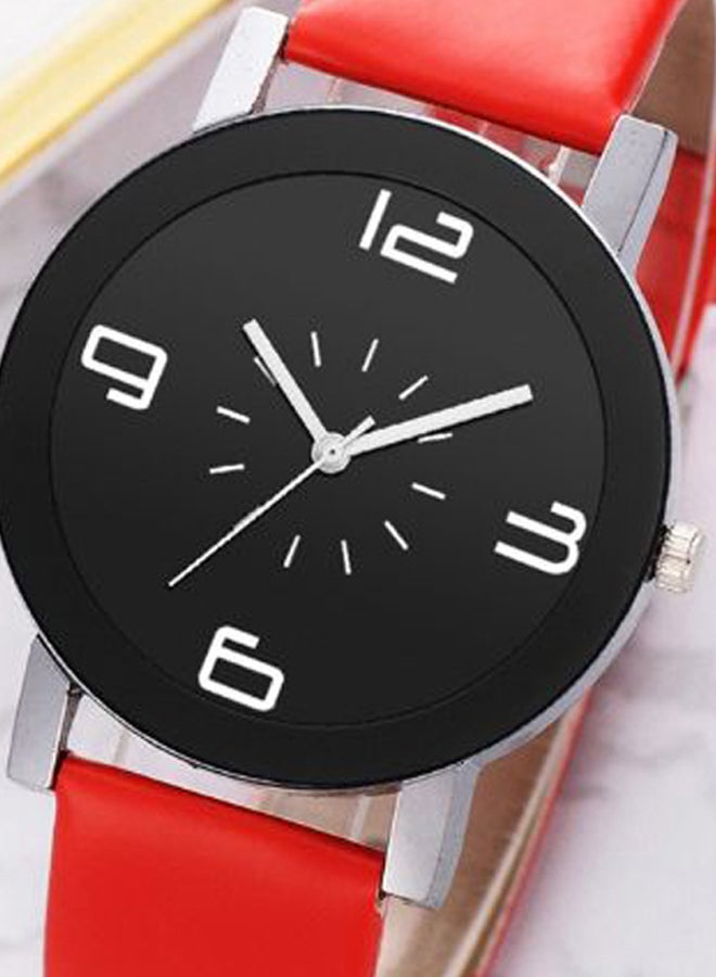 Women's Brief Design Round Dial Analog Watch 564 - Image 2