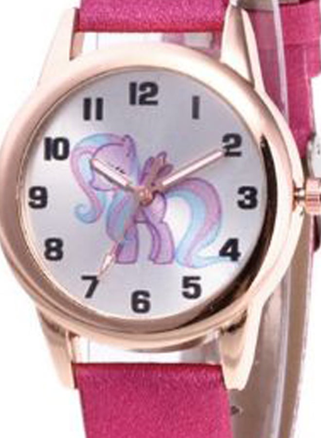 Women's 5-Piece Round Dial Analog Watch And Bracelet Set 2249 - Image 2