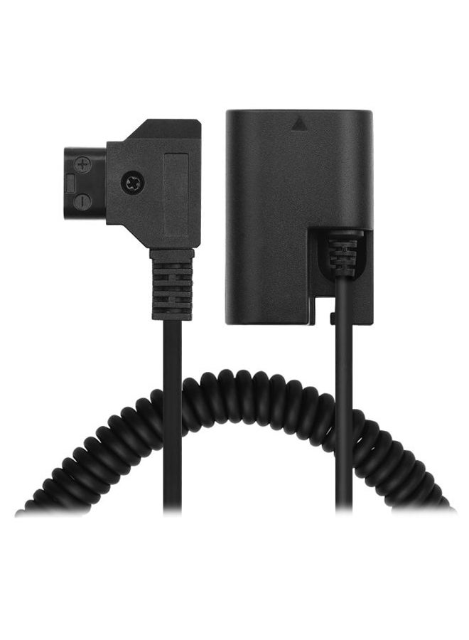ANDOER D-Tap To DC Coupler Adapter For Canon Cameras Black - Image 1