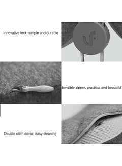 Xiaomi U-Shape Neck Massage Pillow Polyester Grey  - Image 3