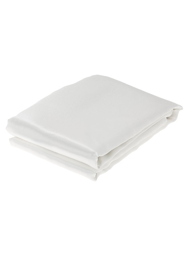 طقم وسادات مقاس كوين مكون من قطعتين بوليستر أبيض 20x30بوصة - Image 2