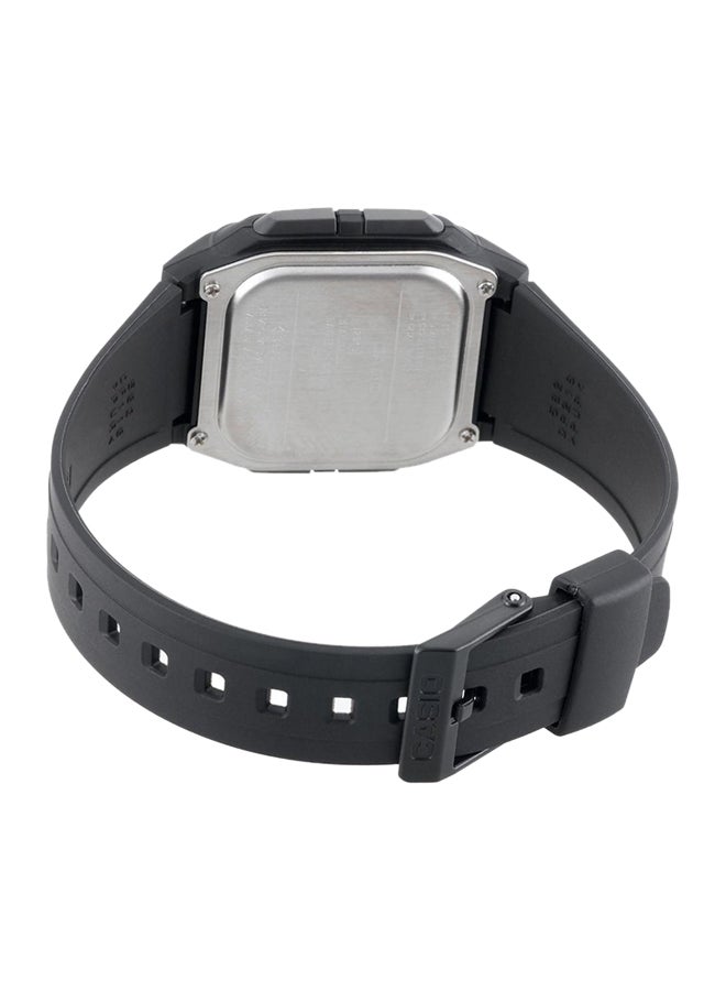 Men's Digital Quartz Watch DB-36-1AV - 36 mm - Black