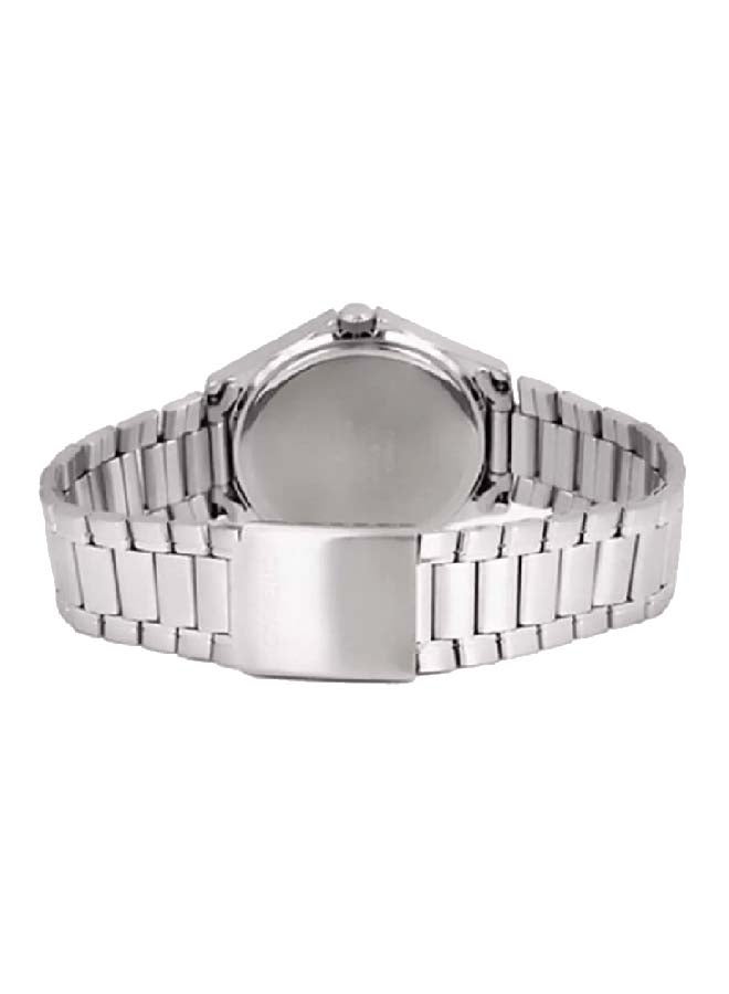 CASIO Men's Stainless Steel Quartz Analog Watch MTP-1183A-2ADF - 37 mm - Silver - Image 2