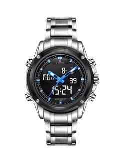 NAVIFORCE Men's Water Resistant Analog/Digital Watch NF-9050-BL  - Image 1