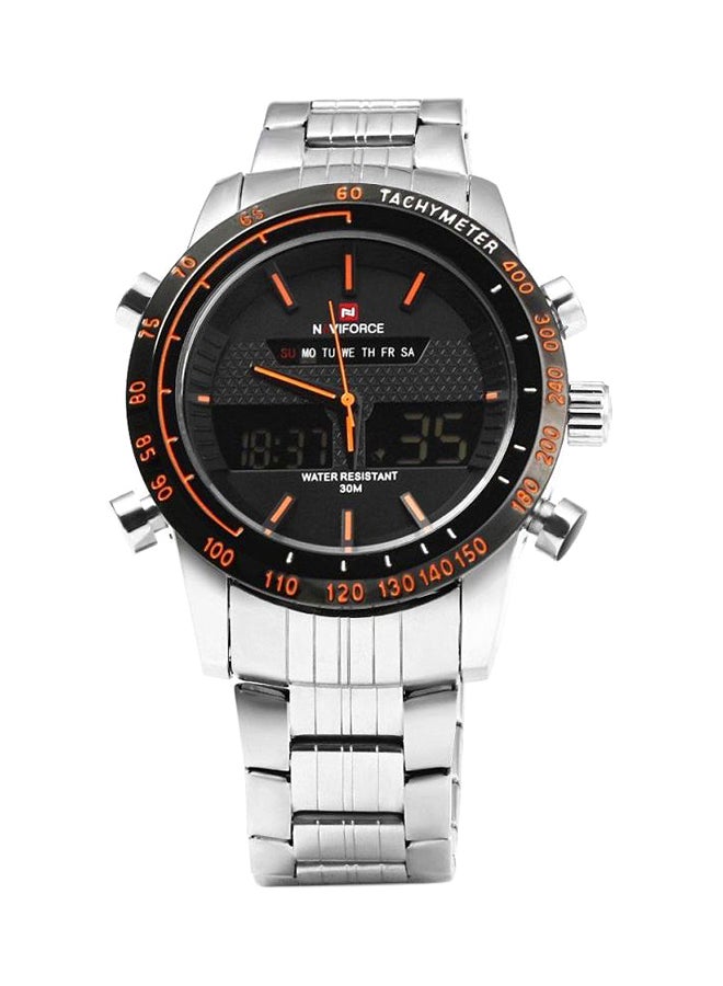 men Men's Analog-Digital Movement Watch NF-9024-O
