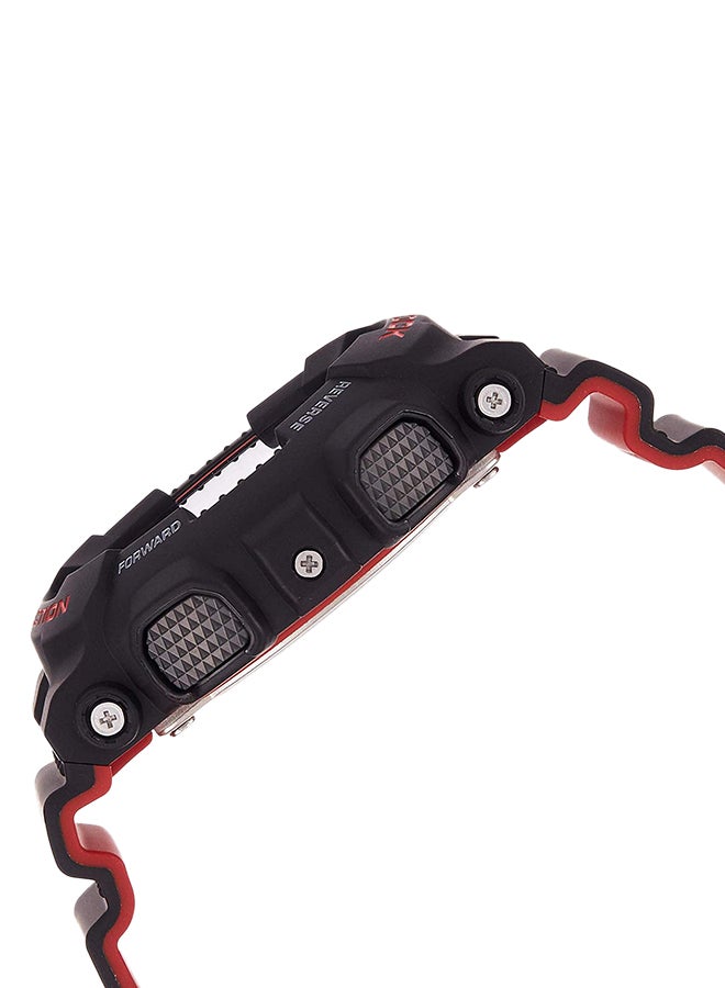 جي شوك ساعة يد كوارتز بعقارب/رقمية طراز GA110HR-1A men - Image 3