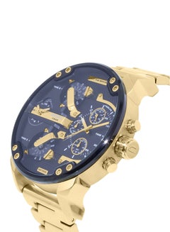 DIESEL Men's Mr Daddy Round Shape Metal Chronograph Wrist Watch 57 mm - Gold - DZ7333  - Image 3