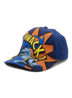 Batman Printed Cap Blue/Yellow  - Image 1