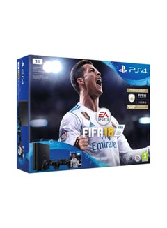 سوني بلايستيشن 4 سليم سعة 500 جيجابايت + لعبة الفيديو "Fifa 18"  - Image 1
