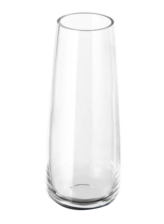 مزهرية زجاجية شفاف 6سم