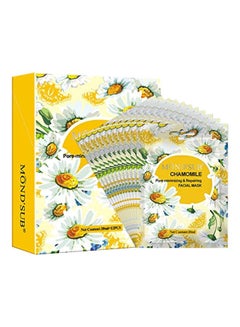 Mond'sub 12-Sheet Chamomile Pore-Minimising And Repairing Facial Mask Set 20ml  - Image 1