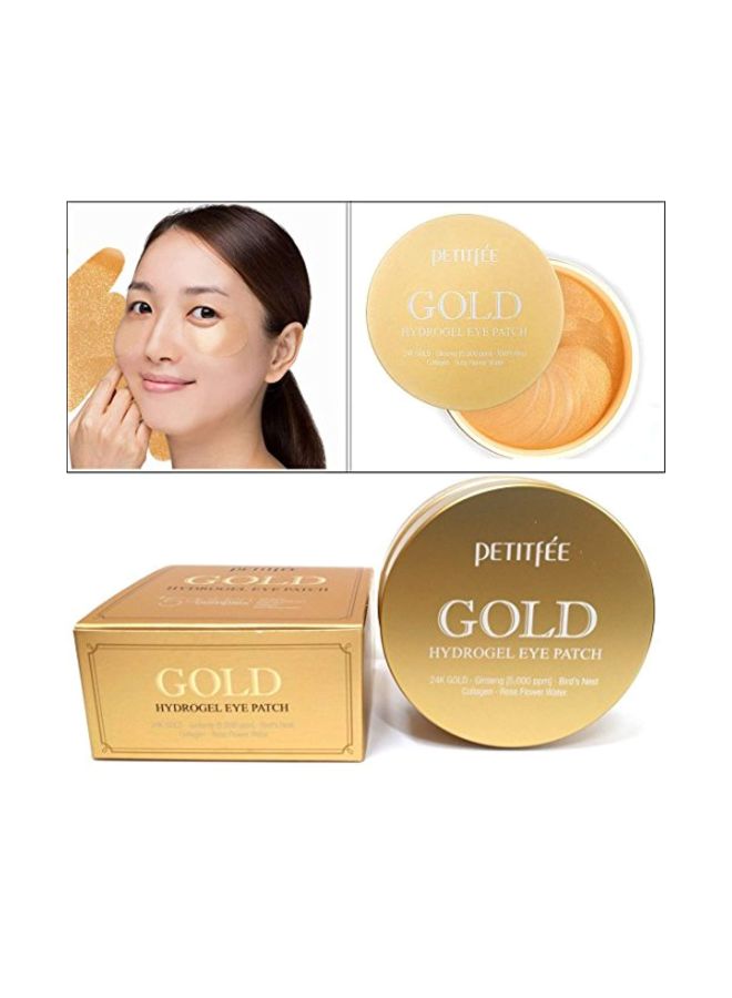 Petitfee - 60-Piece Gold Hydrogel Eye Patch - Image 1