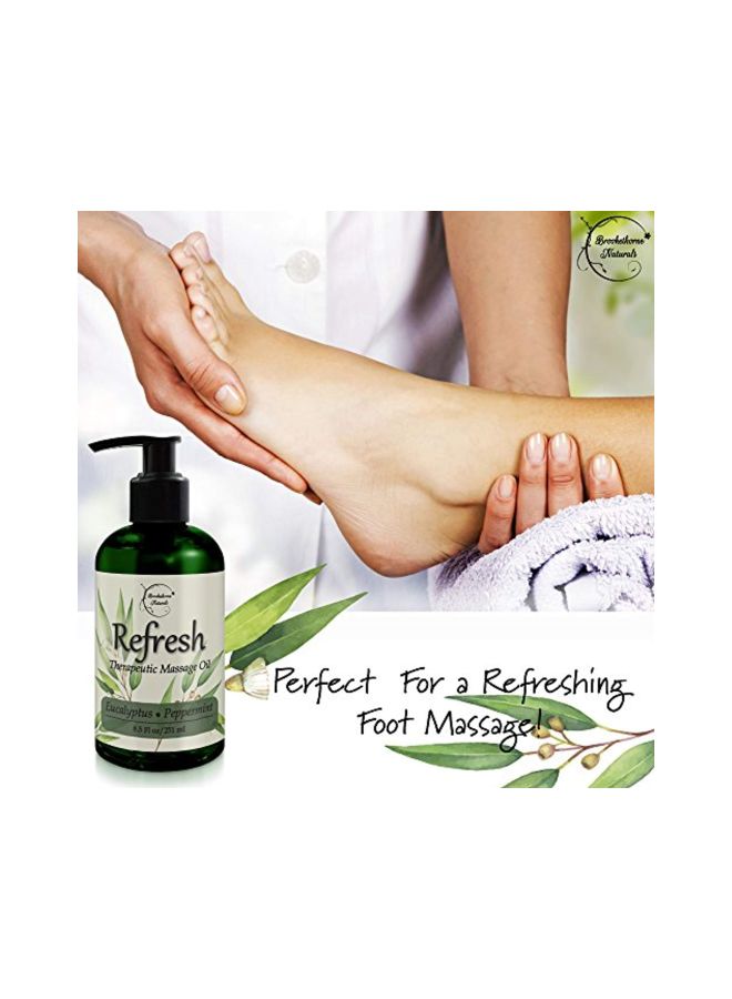 brookethorne naturals - Therapeutic Massage Oil 251ml - Image 1