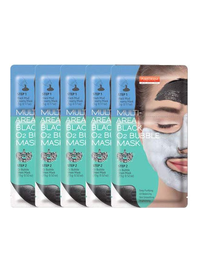 بيور ديرم ماسك الفقاعات مالتي-إيريا الأسود بالأكسجين - Image 1