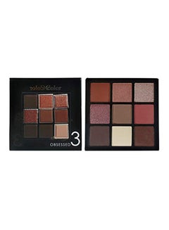 Highly Pigmented Waterproof Eyeshadow Palette Obsessed 3