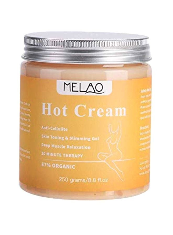MQ Hot Cream Anti Cellulite Skin Toning And Slimming Gel 250grams - Image 1