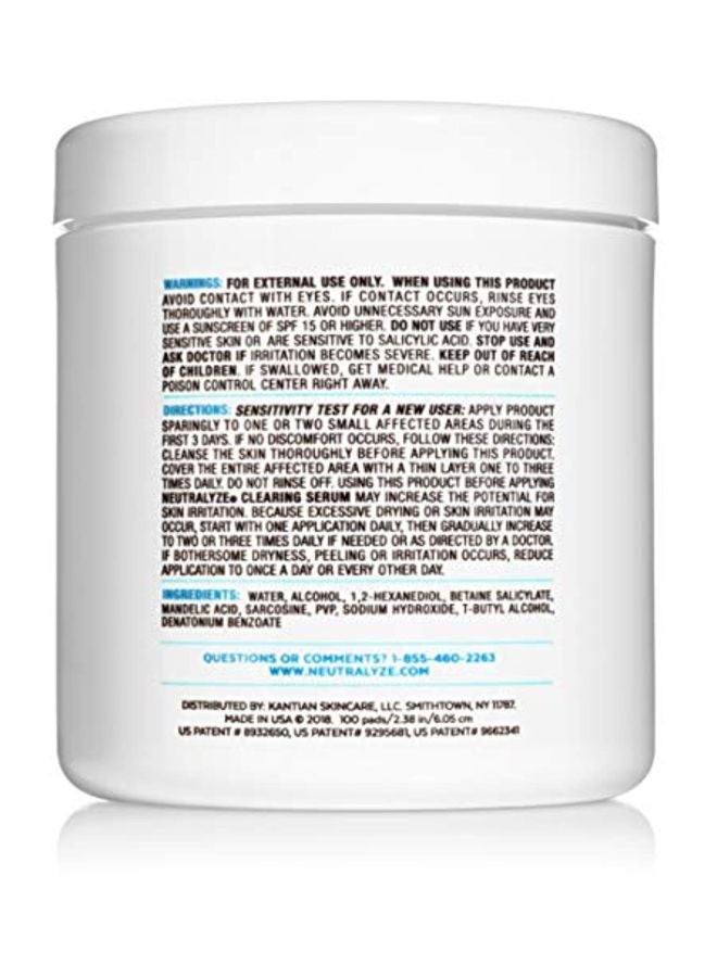 Neutralyze 100-Piece Exfoliating Pad  - Image 2