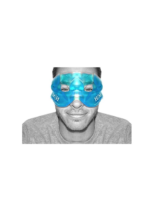 Hangover Mask Reusable Gel Mask Blue/White - Image 2