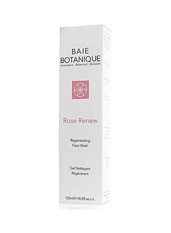 Baie Botanique - Rose Renew Regenerating Face Wash 125ml - Image 1