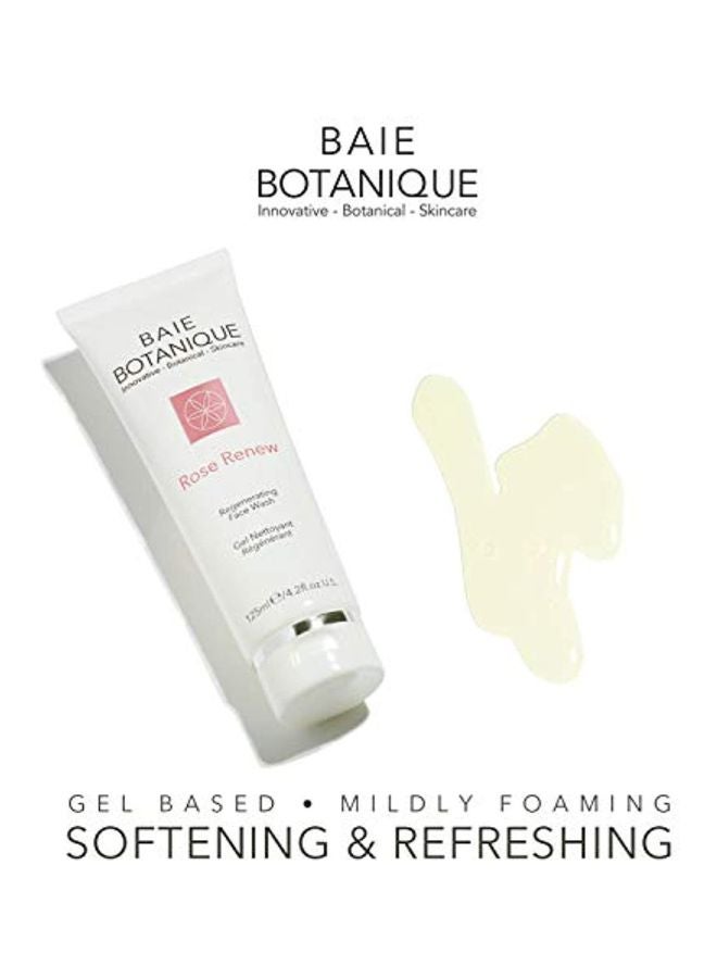 Baie Botanique - Rose Renew Regenerating Face Wash 125ml - Image 1