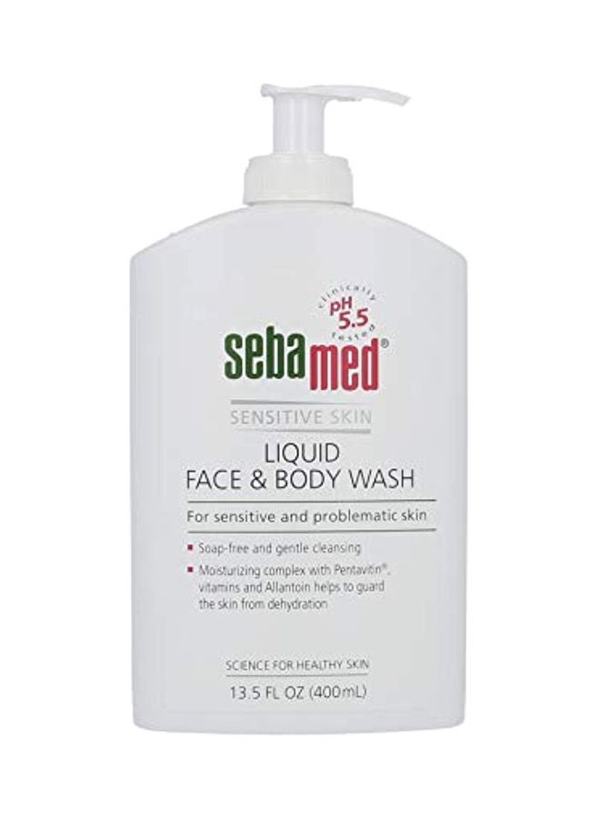 Sebamed Liquid Face And Body Wash With Pump - Image 1
