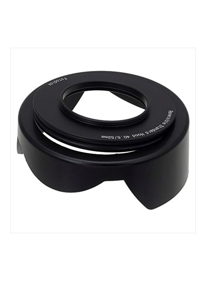 Fotodiox - Reversible Lens Hood Kit Black - Image 1