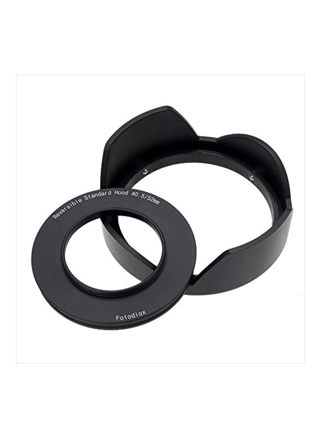 Fotodiox - Reversible Lens Hood Kit Black - Image 1
