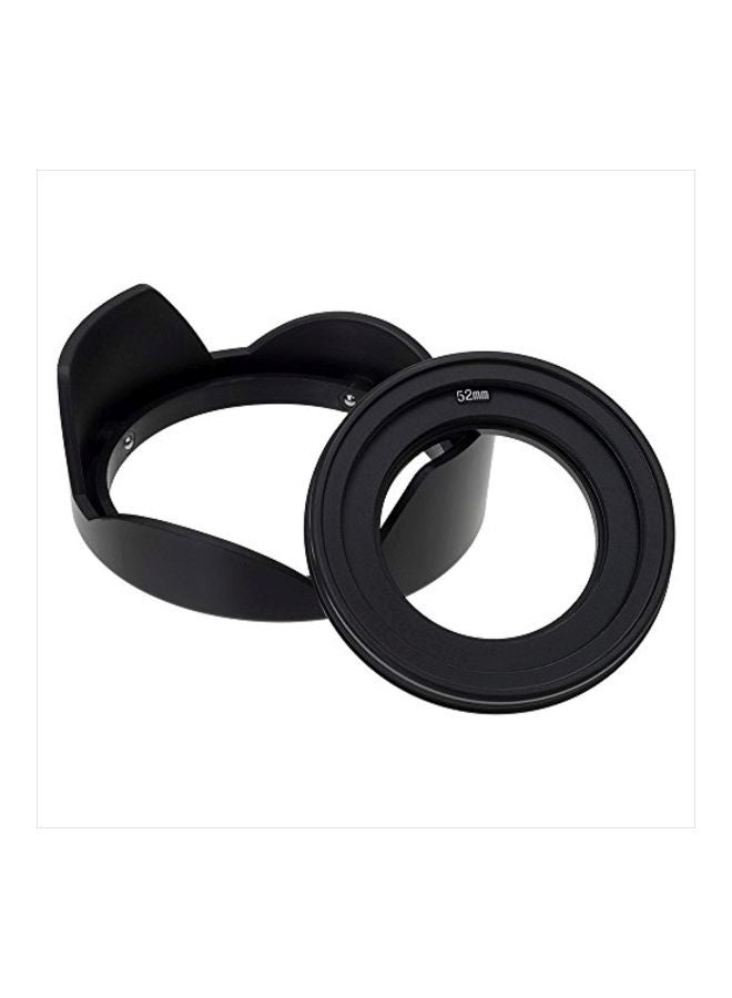 Fotodiox - Reversible Lens Hood Kit Black - Image 1