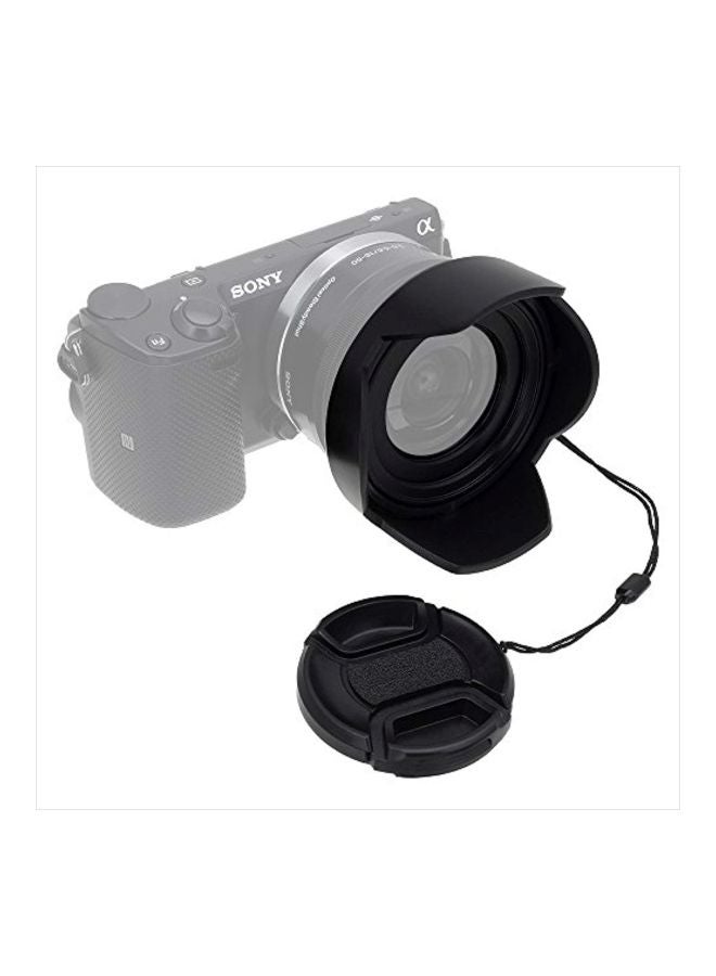 Fotodiox - Reversible Lens Hood Kit Black - Image 1