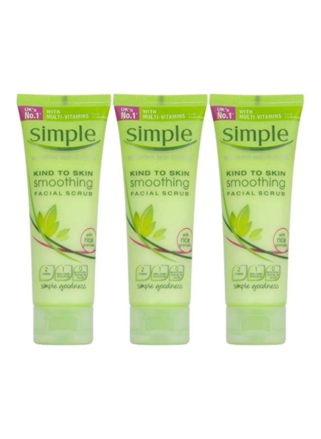 3-Piece Skin Smoothing Facial Scrub