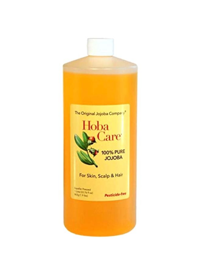 hobacare Original Jojoba Company Oil Yellow 1Liters - Image 1