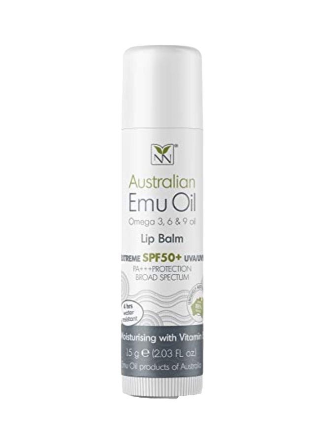 Emu Oil Lip Balm SPF50 15grams - v1571917337/N31461287A_1