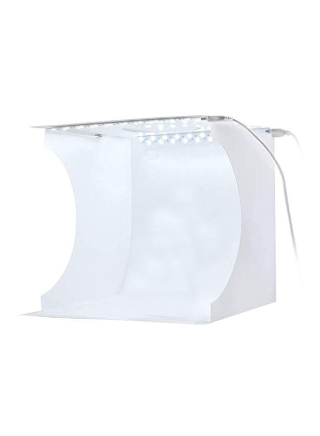 SLOW DOLPHIN Portable Photo Studio Box White  - Image 1