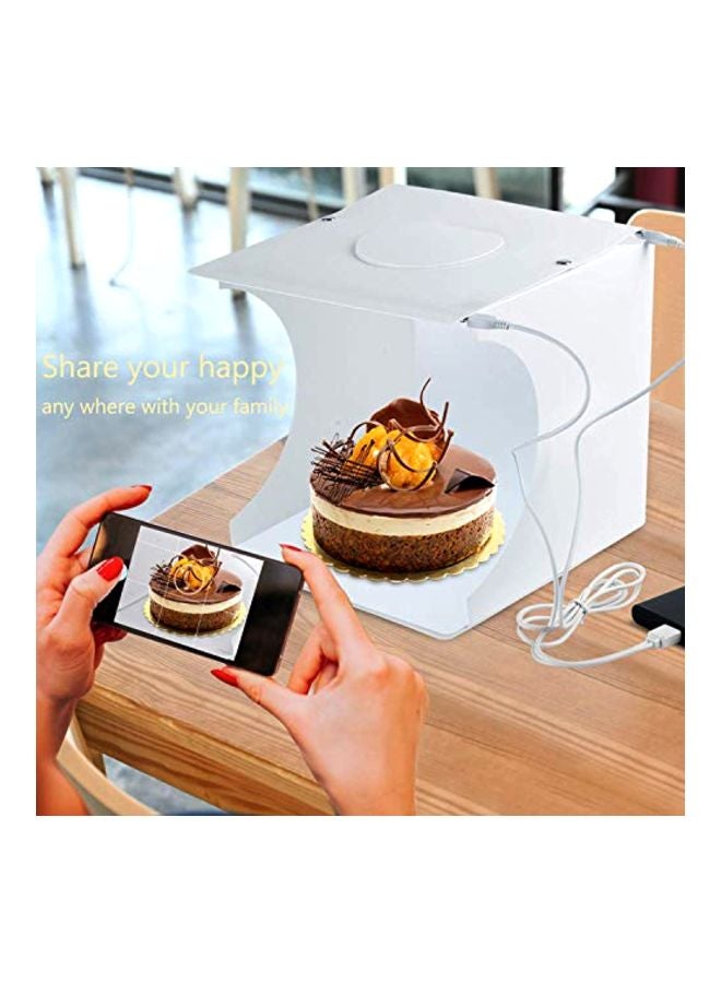 SLOW DOLPHIN Portable Photo Studio Box White  - Image 5