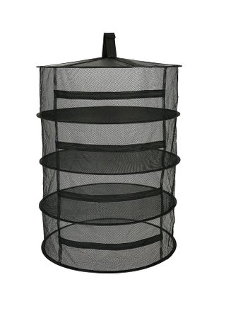 Hanging Basket 8 Layers With Zipper Folding Dry Rack Black 22X10X22kg - v1571917546/N31174033A_1