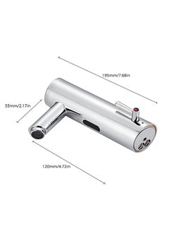 Generic Bathroom Basin Faucet Sensor Faucet Silver 29.7X14.5X21.6kg  - Image 1