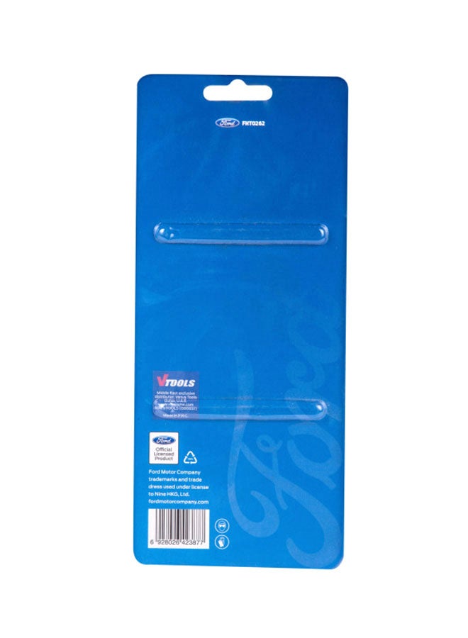 Ford Utility Knife Cutter With Chrome Plate Surface Blue/Black - Image 2