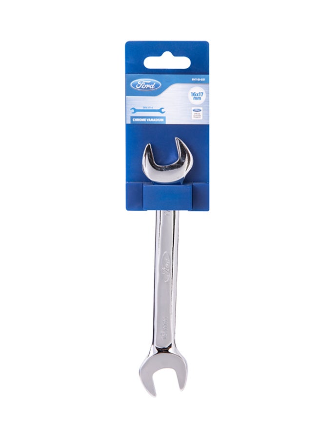 Ford Heavy Duty Double Open Metric Spanner Silver - Image 1