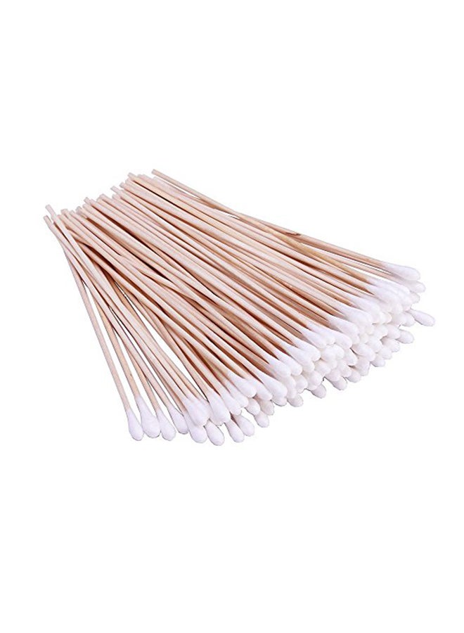 500-Piece Cotton Swabs with Wooden Handles Multicolour - v1571918769/N30482474A_2