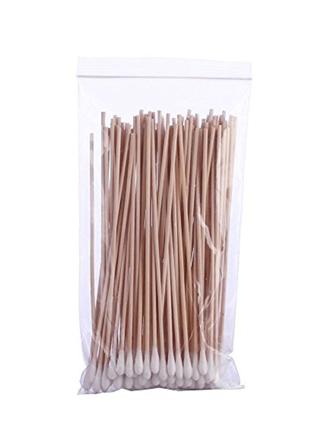 500-Piece Cotton Swabs with Wooden Handles Multicolour - v1571918770/N30482474A_1