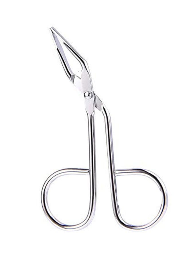 Mosuch Stainless Steel Eyebrow Tweezers Silver - Image 1