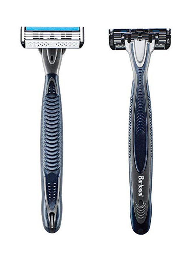 Barbasol 12-Piece Ultra Premium Disposable Razor Multicolour - Image 1
