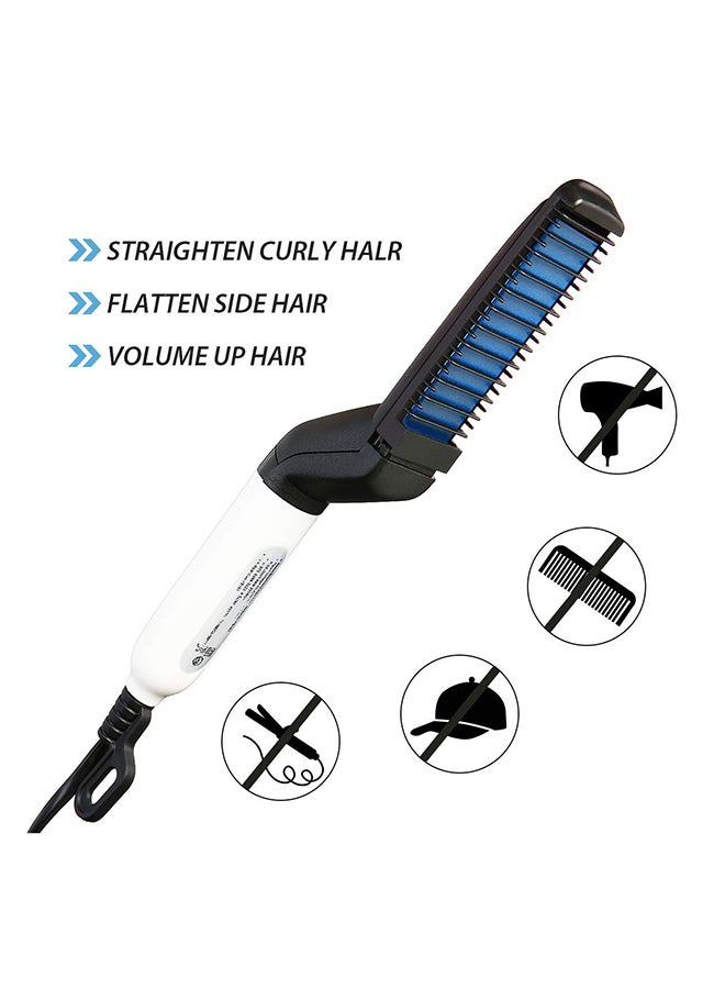 CHARMINER Electric Hair straightener Comb Black/White .968503935X0.236220462X3.49606296inch  - Image 2