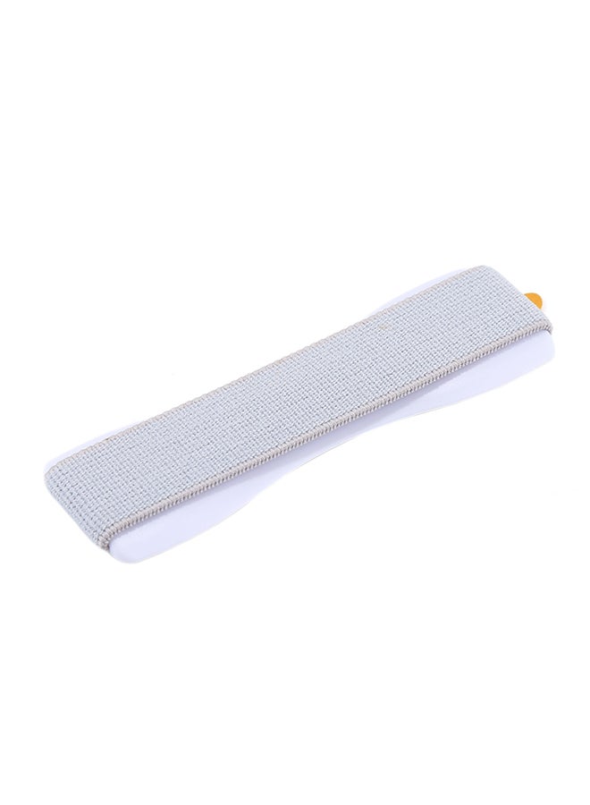 Finger Grip Elastic Band Strap Phone Holder White