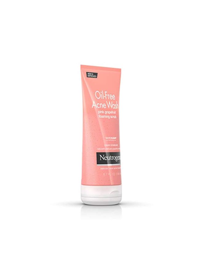 Neutrogena 3-Piece Oil Free Acne Wash Pink Grapefruit 177ml  - Image 3