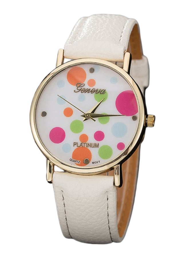 جنيفا ساعة يد بعقارب مستديرة بتصميم بمؤشر طراز 3815 3815 women - Image 1