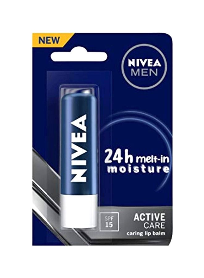 Nivea Active Care Lip Balm SPF15 4.8grams - Image 1