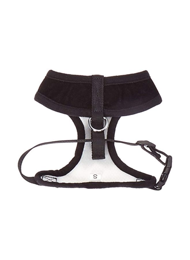 BINGPET - Bowtie Gentleman Suit Harness Vest With Handle Black/Red S - Image 1