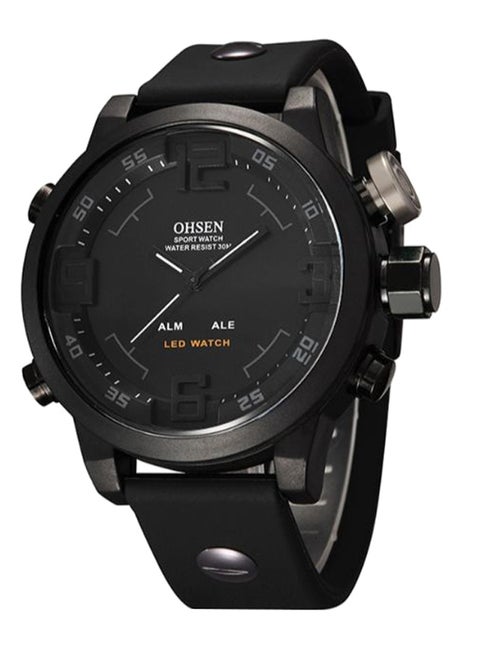 men Double Movement Round Analog Watch 260